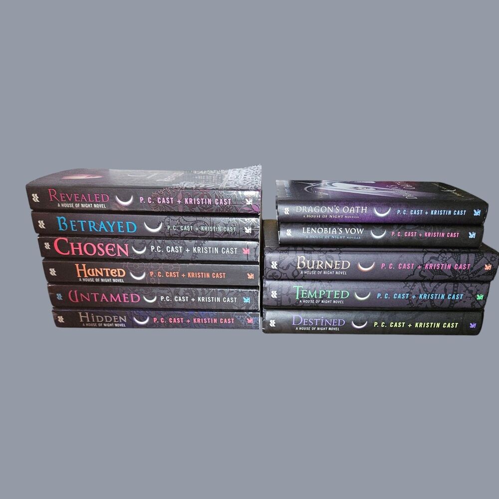 House of Night Series 11 Book Lot P.C. Cast Kristin Cast Fantasy YA Novels &